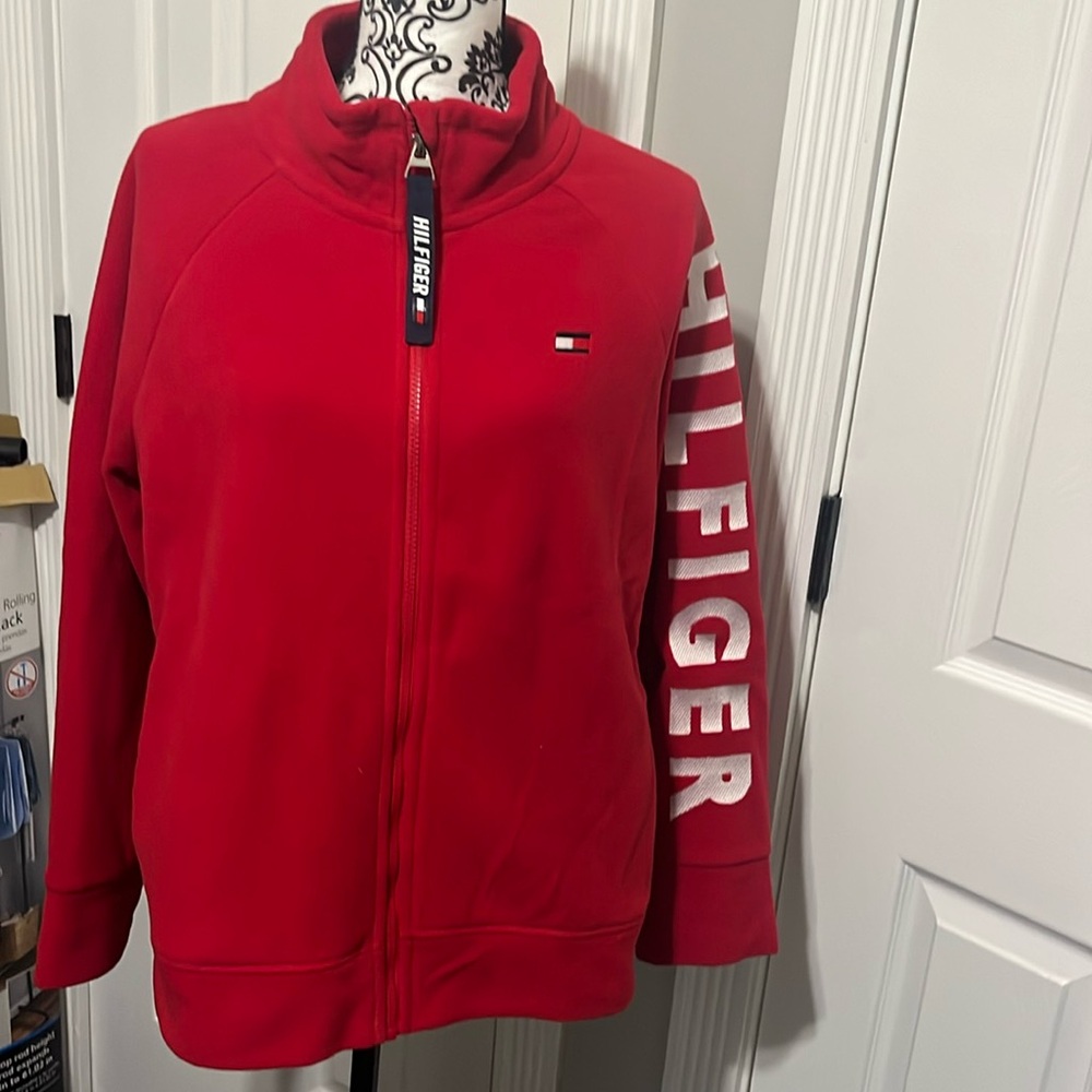 Tommy Hilfiger sport zip up sweatshirt with pockets